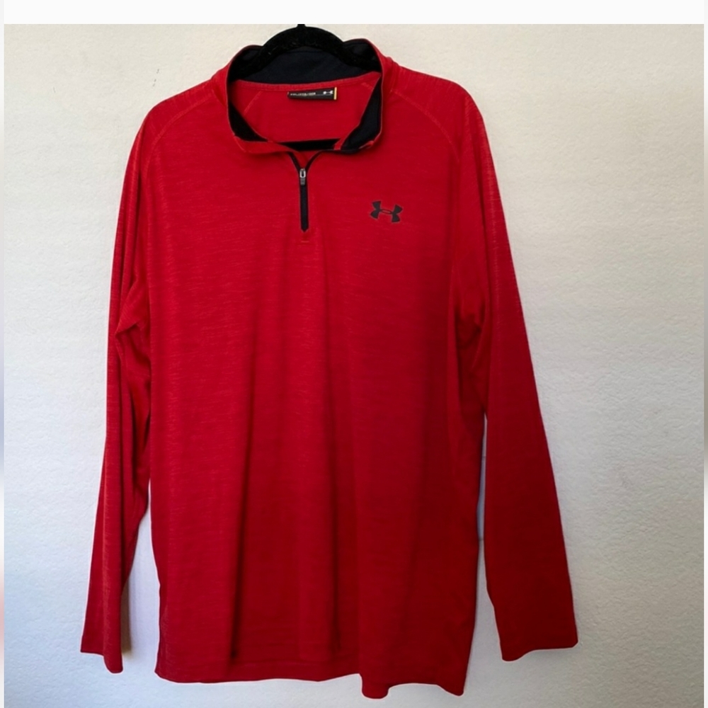 Under Armour 1/4 Zip Heat Gear Long Sleeve Pullover